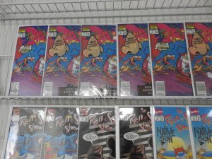 Huge Lot of (62) Ren and Stimpy Comics Amazing Lot with Extras! Avg VF-NM!!