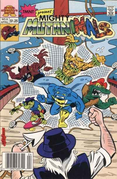 Mighty Mutanimals (1992 series) #8, VF+ (Stock photo)