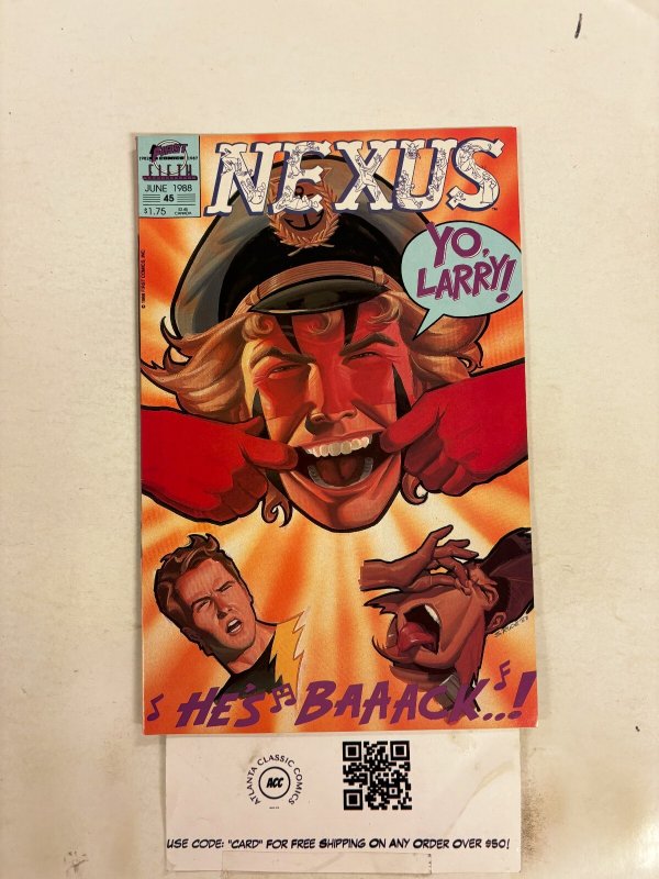 Nexus #45 NM First Comic Books Mike Baron Steve Rude Badger 19 HH74