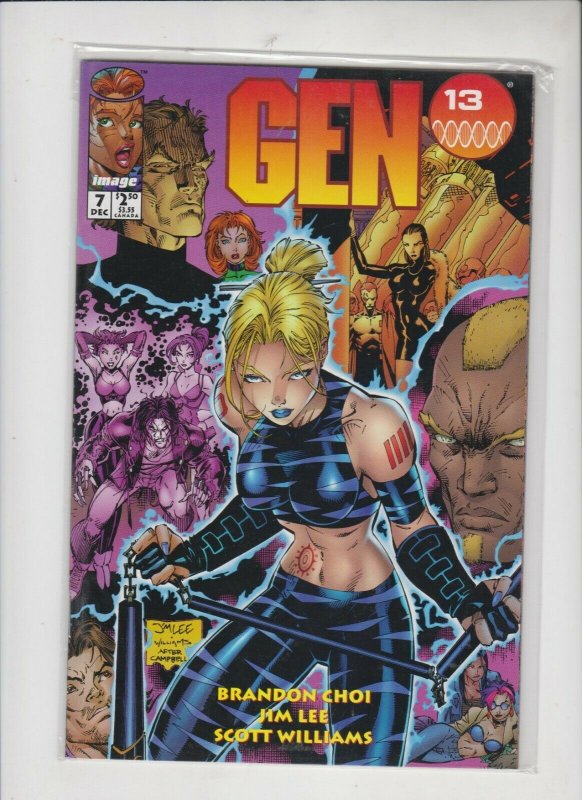 GEN 13 #7,8 & 9 IMAGE 1995 / UNREAD / NM