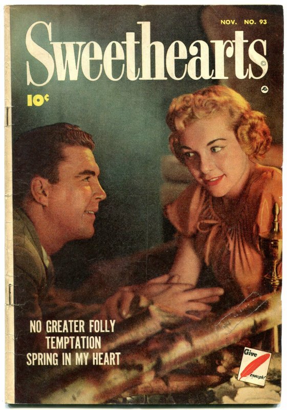 Sweethearts #93 1950- Golden Age Romance-Spring in My Heart VG