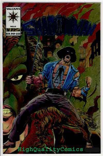 SHADOWMAN #0, NM+, Valiant, Chromium cover, Bob Hall, 1992, more in store