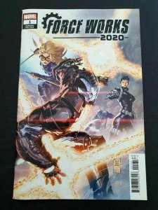Force Works  #1B  Marvel Comics 2020 Nm+  Tan Variant Cover 