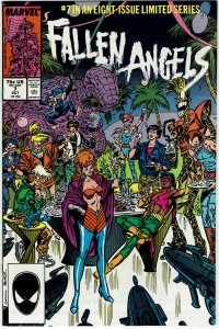 Fallen Angels #7 New Mutants NM