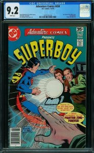 Adventure Comics #458 (1978) CGC 9.2 NM-