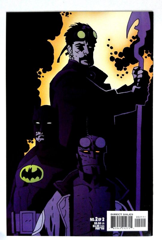 Batman Hellboy Starman #2 (1999) Hellboy Mike Mignola DC/Dark Horse NM-
