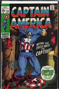 Captain America #125 (1970) Captain America