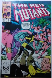 The New Mutants #8 (1983) 1st Magma