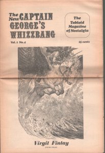 New Captain George's Whizzbang #4 1969-Virgil Finlay portfolio-Lon Chaney-Len...