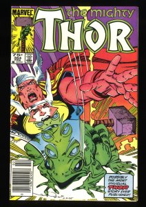 Thor #364 NM- 9.2 Newsstand Variant 1st Appearance Throg!