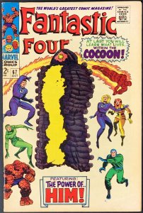 Fantastic Four #67 (1967) VG+ Origin/1st Appearance of Him (Warlock)