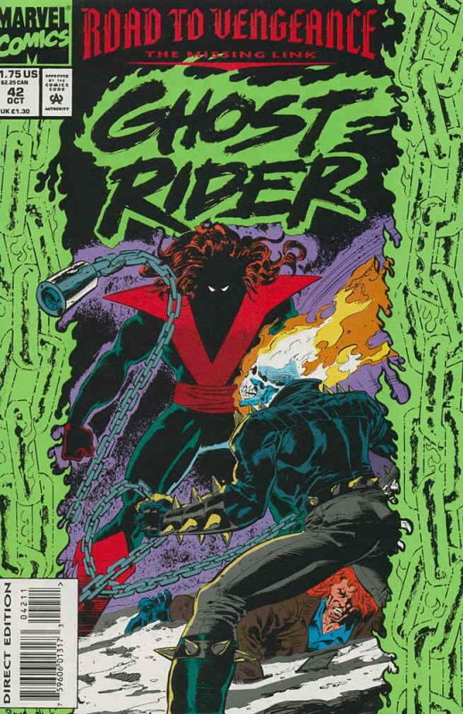 Ghost Rider (Vol. 2) #42 FN; Marvel | save on shipping - details inside