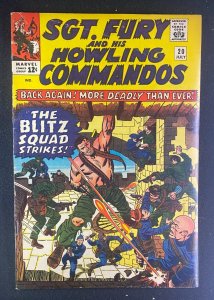 Sgt. Fury (1963) #20 VG/FN (5.0) Jack Kirby