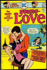 Young Love #118 1975- DC Romance Bronze Age- Maid cover VF