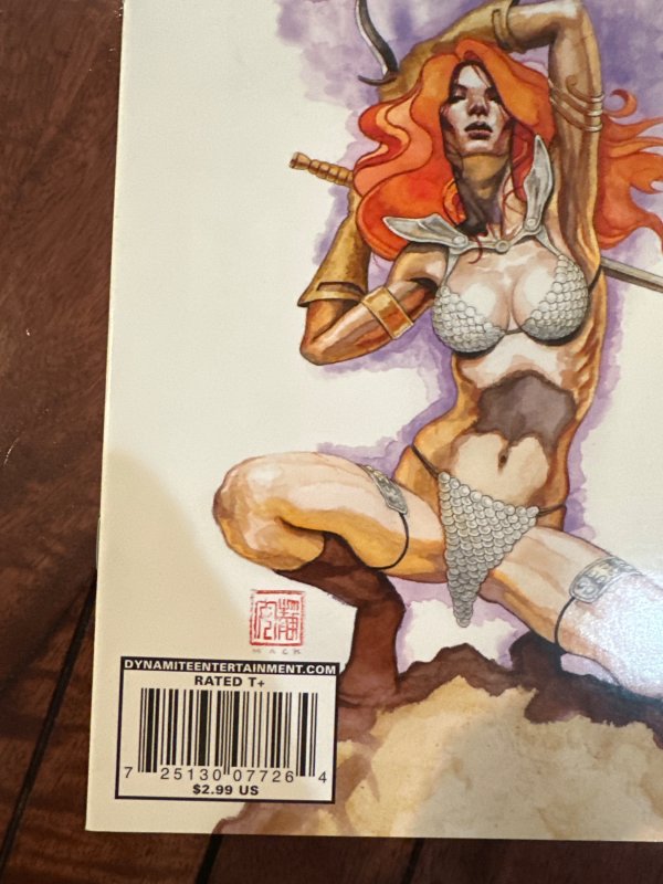 Red Sonja #26 Mack Cover (2007)