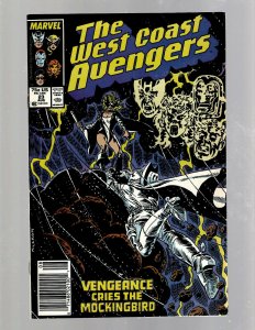 12 The West Coast Avengers Comics #17 18 19 20 23 24 25 42 44 61 Annual #1 2 GB2