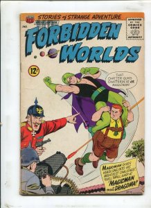 FORBIDDEN WORLDS #133 - MAGICMAN MEETS DRAGONIA! - (5.0) 1966