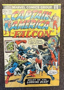 Captain America + Falcon #166 VF- Englehart 1973