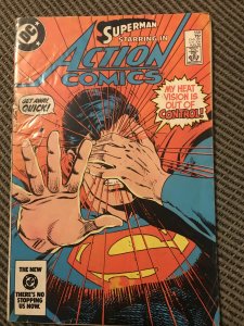 Action Comics #558 : DC 8/84 Gd; low grade reader