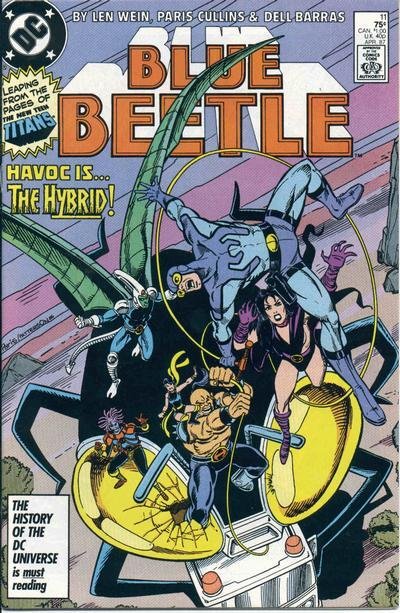 Blue Beetle (3rd Series) #11 FN ; DC | Len Wein the Hybrid