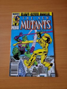 The New Mutants Annual #3 Newsstand Variant ~ NEAR MINT NM ~ 1987 Marvel Comics