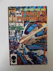 The Transformers #4 Direct Edition (1984) FN/VF condition
