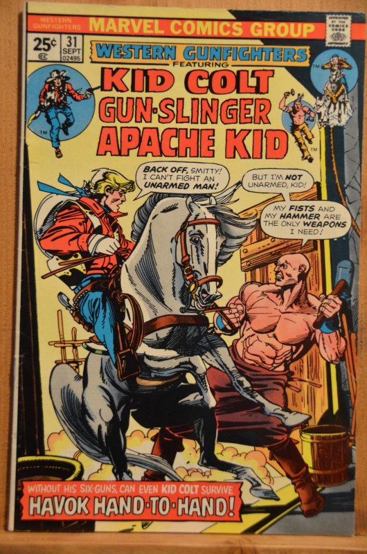 Western Gunfighters #31 (1975) High Grade Book!