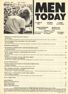 Men Today Jan 1970-NAZI biker gang TORTURE cover-GGA-Pulp Mag