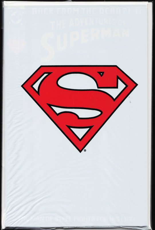 Adventures of Superman #500 Bagged Collector's Edition Cover (1993) Superman ...