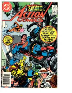 4 Action Comics DC Comics #551 552 553 554 Superman Suicide Squad RipHunter BH24