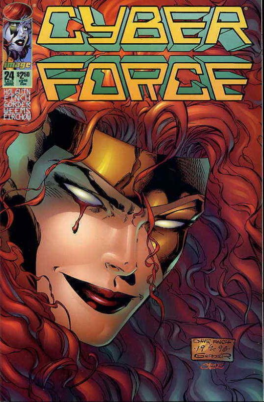 Cyberforce (Vol. 2) #24 VF; Image | save on shipping - details inside