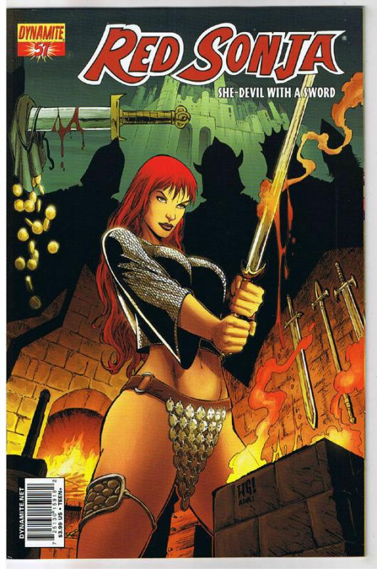 RED SONJA #57, NM-, She-Devil, Sword, Walter Geovani, 2005, more RS in our store