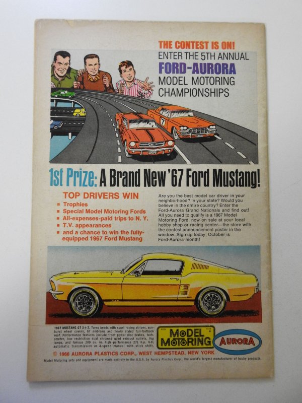 House of Mystery #163 (1966) VG Condition moisture stain