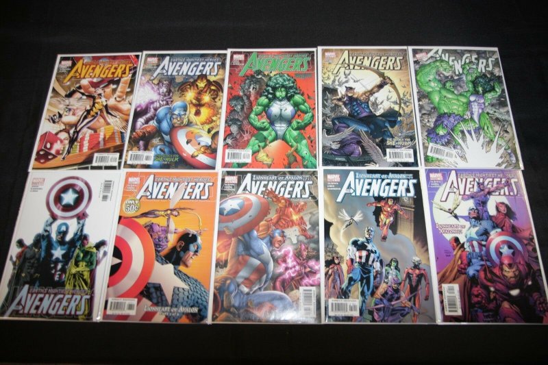 EARTHS MIGHTIEST HEROES THE AVENGERS 456-503 SET/LOT 48PC