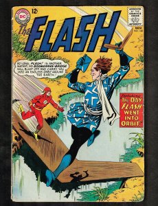 Flash #148 ~ The Day Flash Went Into Orbit ~1964 (Grade VG+) WH