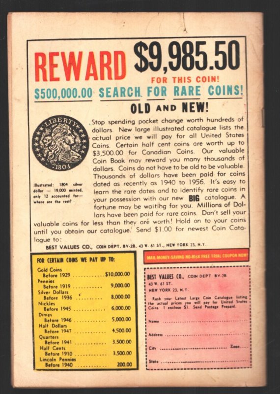 Gorgo #7-1962-Charlton-based on the MGM horror film-fight commies