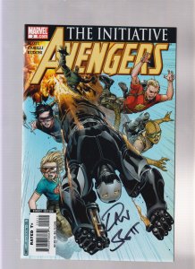 Avengers: The Initiative #2 - SIGNED BY DAN SLOTT! (9.0) 2007