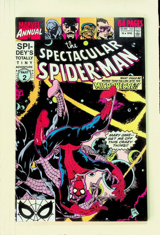 Spectacular Spider-Man Annual #10 (1990, Marvel) - Good/Very Good