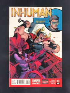 Inhuman #4 (2014) 1st Appearance of the Reader & 1st Appearance of Iso