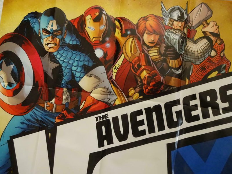 AVENGERS vs X-MEN Promo Poster, 24 x 36, 2012, MARVEL, Unused 252