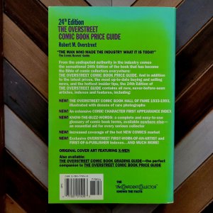 OVERSTREET COMIC PRICE GUIDE: 24th Ed (Paperback 1994) X-MEN Collage Cover