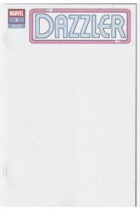 DAZZLER #1 MARVEL 2024 BLANK VARIANT NM