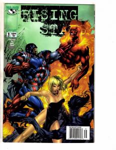 6 Indy Comics Metallix 1 Midnight Nation 1/2 Slave Labor Stars 1 12 Sector GM12