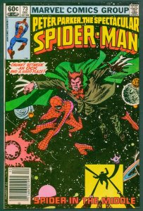 Spectacular Spider-Man 73 NM+ 9.6 Marvel 1982