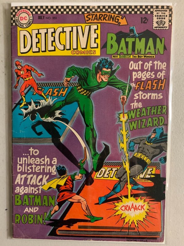 Detective Comics #353 The Weather Wizard 4.5 (1966)