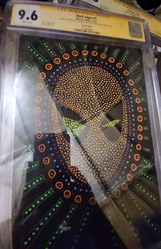 Dark Ages #1 Sketch and Sig by Kyle Willis