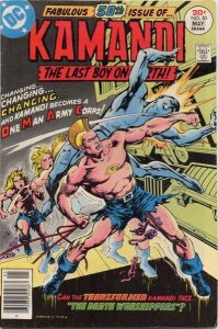 Kamandi: The Last Boy on Earth   #50, VF- (Stock photo)