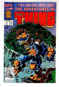 Adventures of the Thing #4 Final issue Marvel (1992) NM-