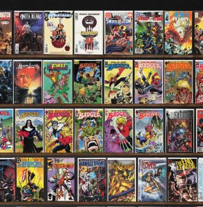 Huge Lot 150+ Comics with Green Arrow, Badger, Alien Legion, Nightwing & More!