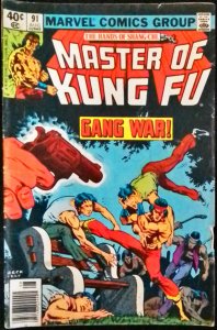 Master of Kung Fu #91 Newsstand Edition (1980)